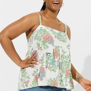Torrid Challis Square Neck Tank